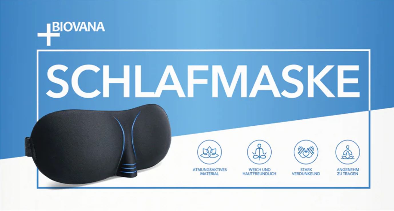 Biovana Schlafmaske